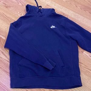 small navy blue sweatshirt